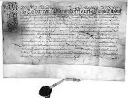 Dokument Kacpra von Warnsdorf z 9 stycznia 1613 roku